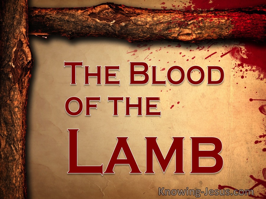Revelation 12:11 The Blood of the Lamb (devotional)10:25 (beige)
